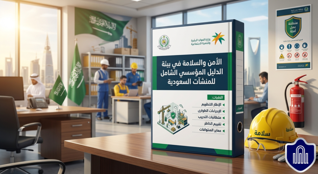 الأمن والسلامة في بيئة العمل: الدليل المؤسسي الشامل للمنشآت السعودية