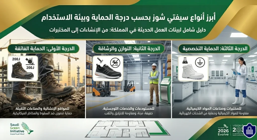 العناية الدورية بالسيفتي شوز تُطيل عمره وتحافظ على مستوى الحماية