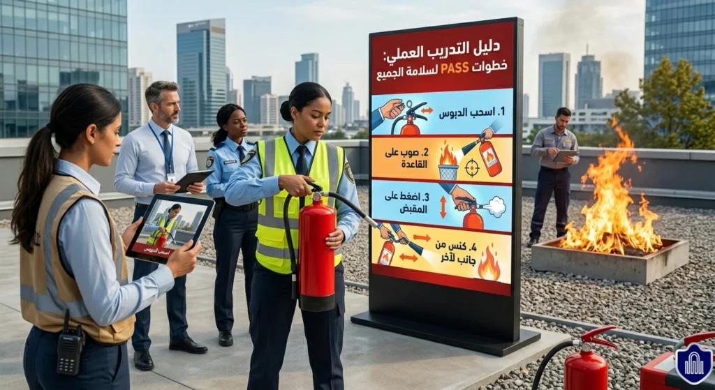 طفاية حريق: الأنواع والاستخدام الصحيح والأسعار والصيانة في السعودية 2026